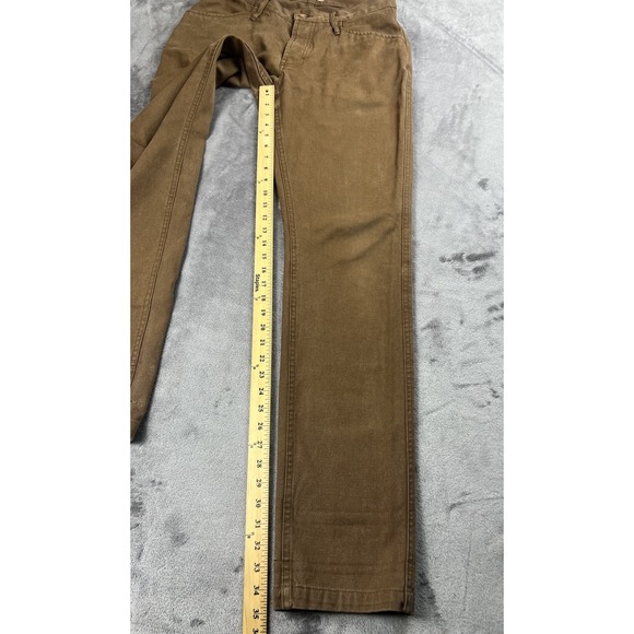 Taylor Stitch Jeans Men's‎ 30x35 Brown Button Fly Hemp Blend - Picture 7 of 10